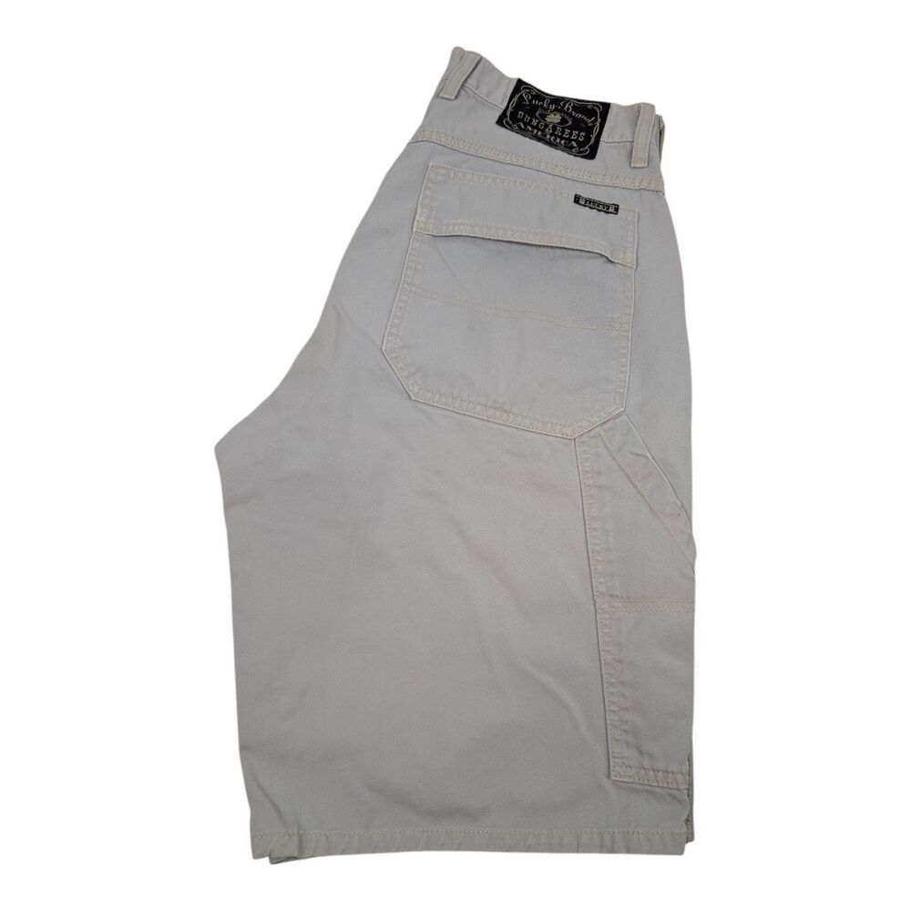 VTG Lucky Brand Dungaree Carpenter Shorts Mens Sz 30‎ Made in USA